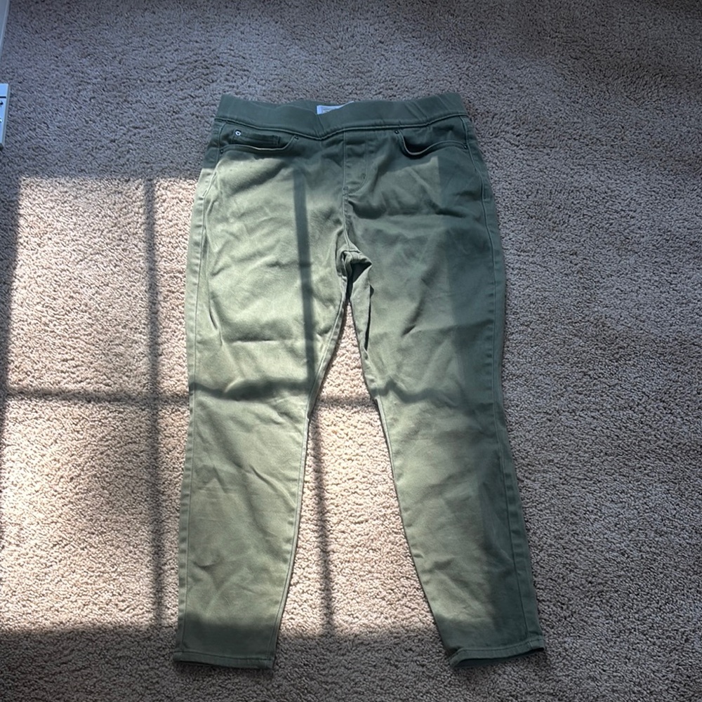Olive Green Jeggings